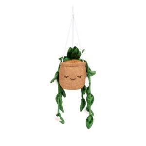 Greenhouse by Russ 8"Hanging Plant with Flowers Plush | Jazwares