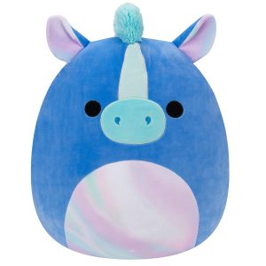 Squishmallows 16" Mythical Creature Romano the Blue Hippocampus | Jazwares