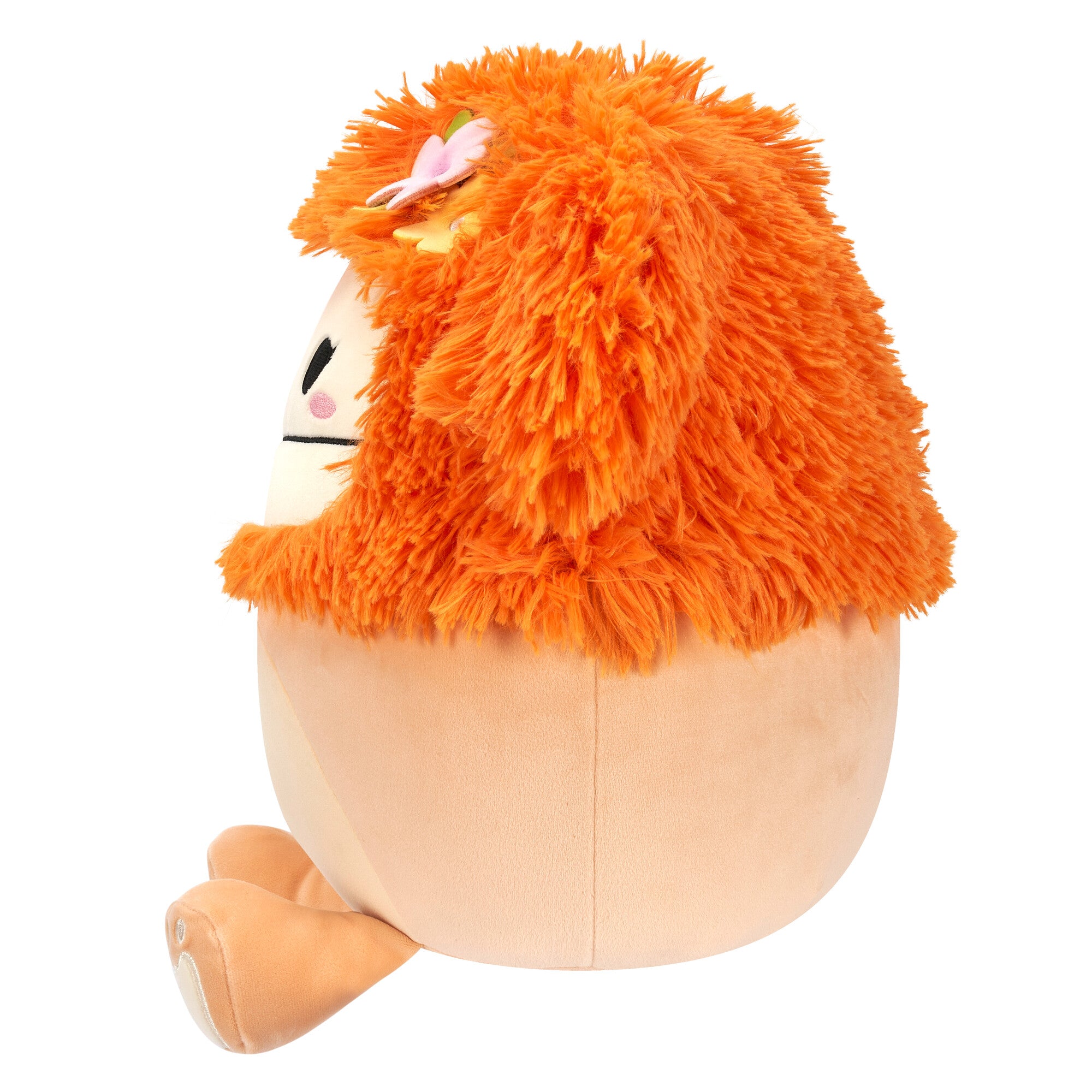 SQCR05545_SQCR05428-Squishmallows-12InchMediumPlush-Shasta-LightOrangeBigfootwFlowerPin-OP-SideLeft_lpr.jpg