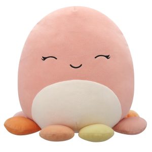 Squishmallows 12" Melina the Happy Peach Octopus | Jazwares