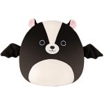 Squishmallows 12" Skyler the Black and White Skunk Bat | Jazwares