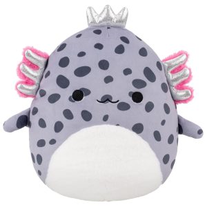 Squishmallows 12" Avana the Spotted Axolotl with Silver Crown | Jazwares