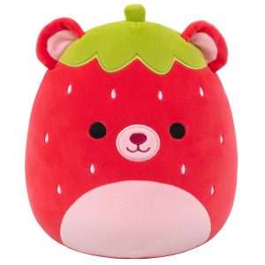 Squishmallows 8" Romeo the Red Strawberry Bear | Jazwares