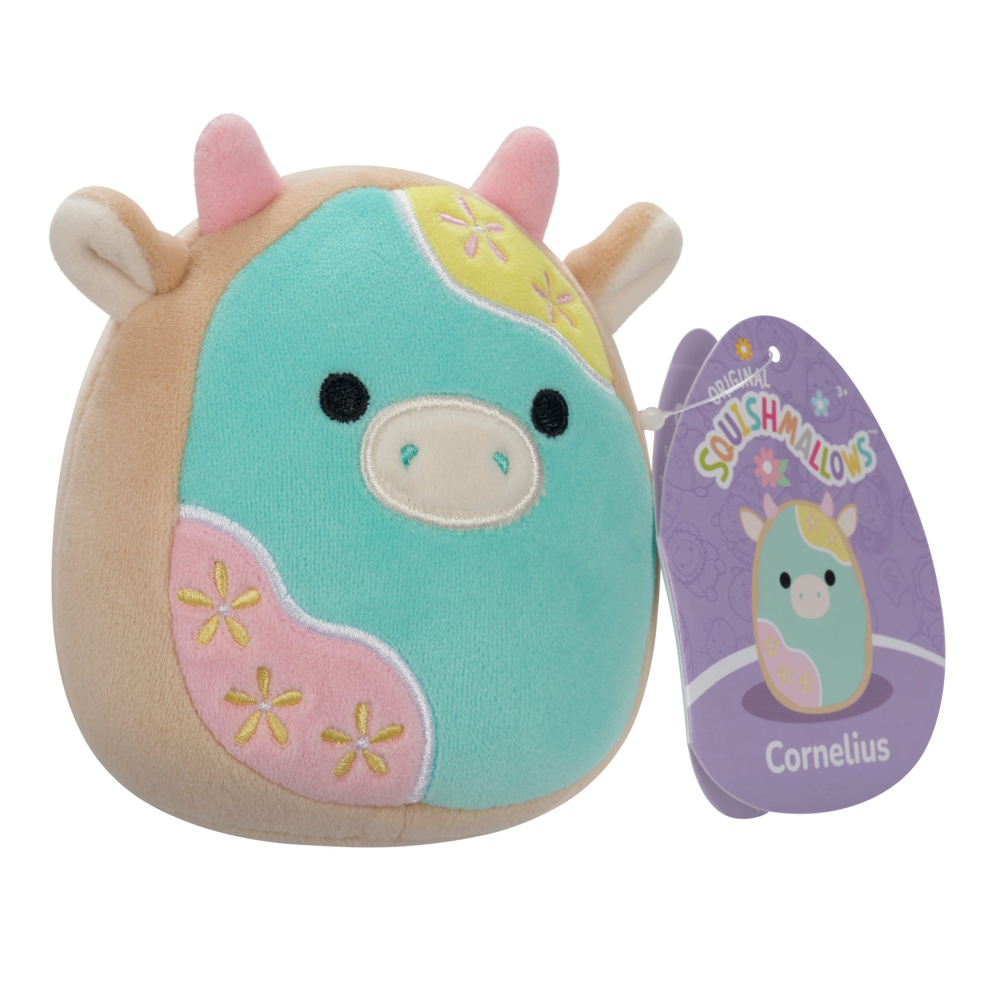 SQER01536_SQER01482_SQER01490_SQER01677_4in-Squishmallows_Blind-ER26-Capsules_Cornelius-Cookie-Cow-With-Pastel-Mint-Yellow-and-Pink-Icing-and-Flowers_IP3QR-copy.jpg