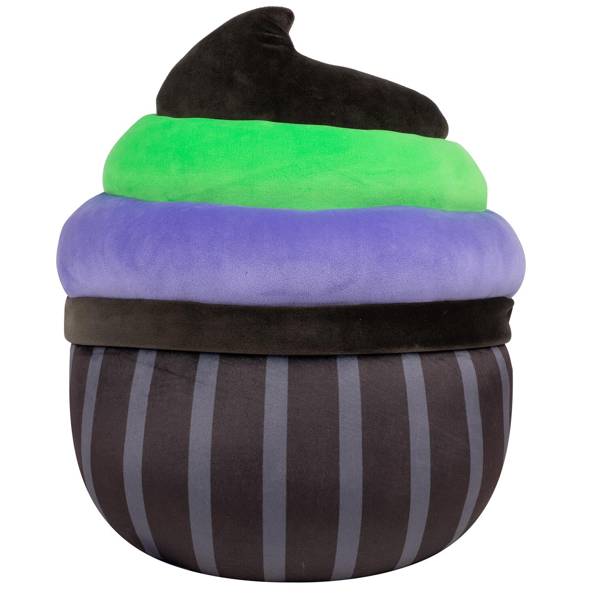 SQHW01179_12inKurtBlackCupcakewithGreenandPurpleFrosting_OPB_lpr.jpg