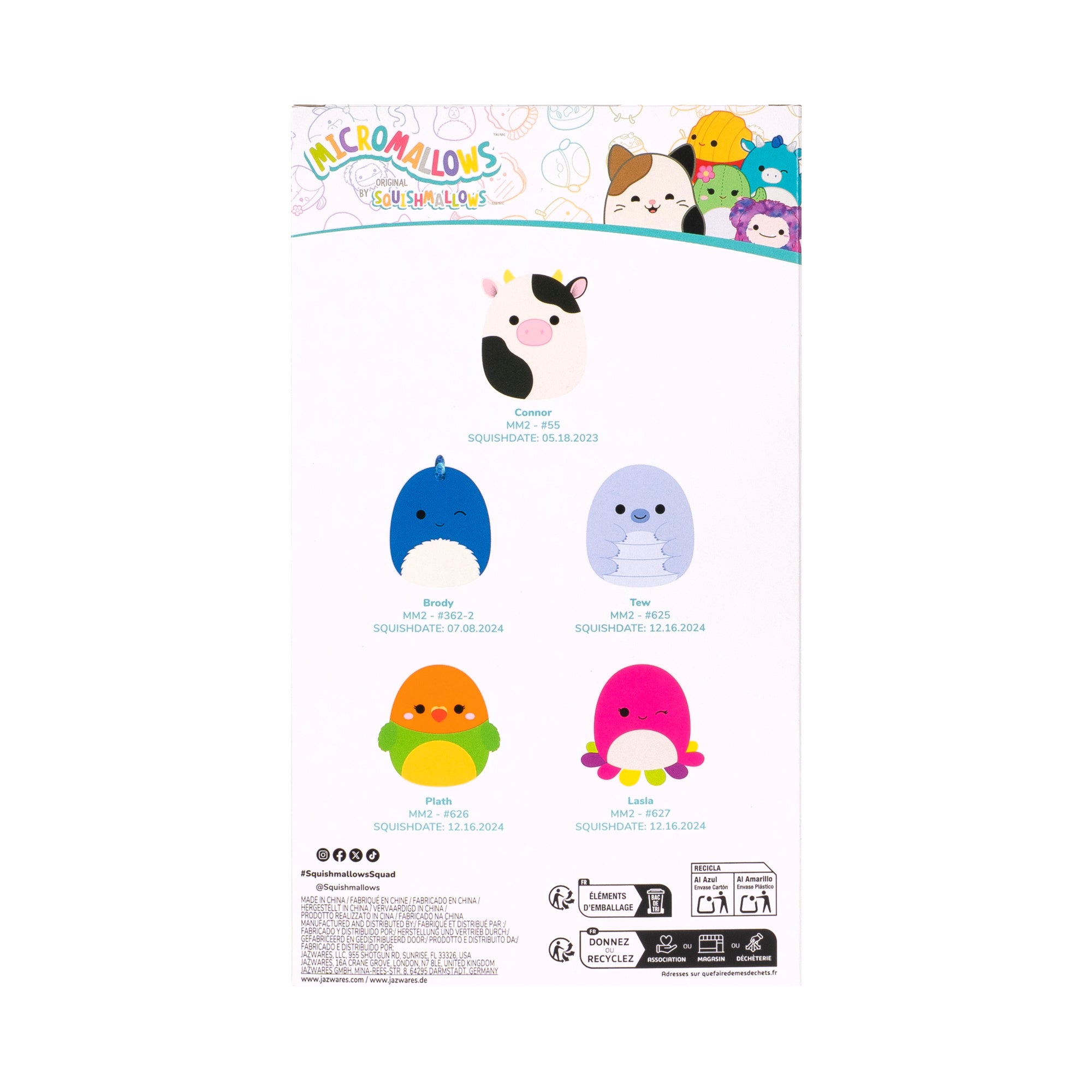 SQMM0177_Micromallows-2-5in_5pk-Plush_Tew-Connor-Plath-Brody-Lasla_IPB.jpg