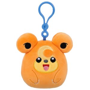 Squishmallows 3.5-Inch Pok??mon Teddiursa Clip | Jazwares